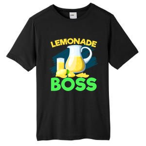 Lemonade Crew Kids Funny Lemonade Boss Lemon Lover Squad Tall Fusion ChromaSoft Performance T-Shirt