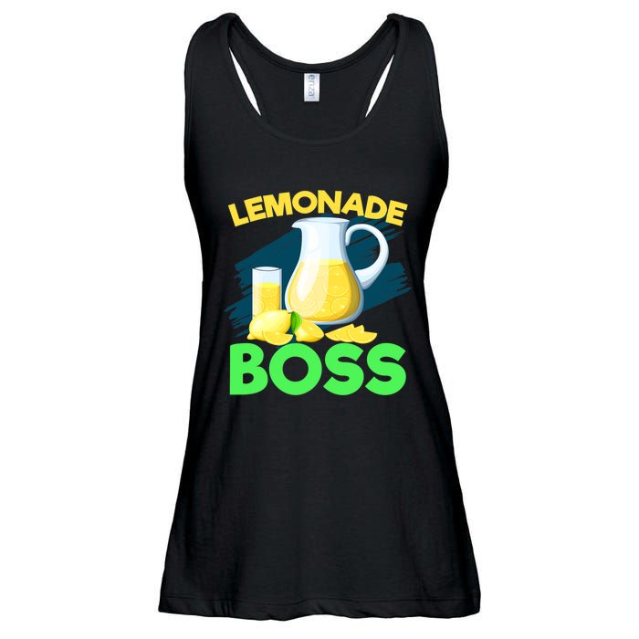 Lemonade Crew Kids Funny Lemonade Boss Lemon Lover Squad Ladies Essential Flowy Tank