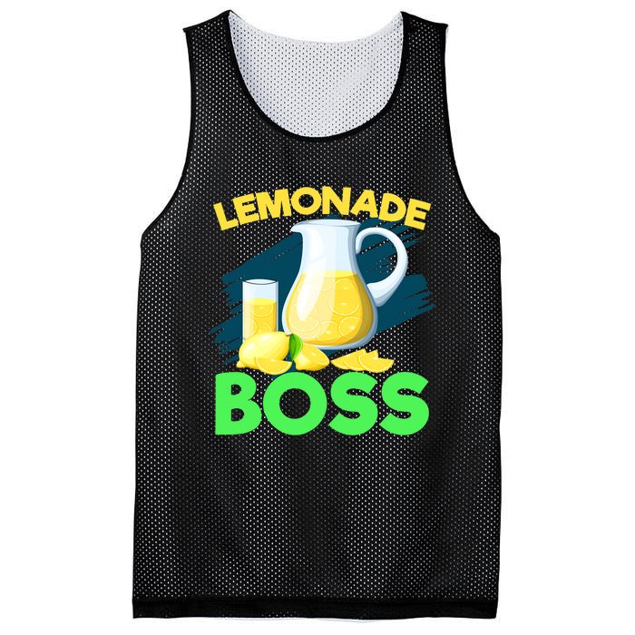 Lemonade Crew Kids Funny Lemonade Boss Lemon Lover Squad Mesh Reversible Basketball Jersey Tank