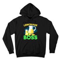 Lemonade Crew Kids Funny Lemonade Boss Lemon Lover Squad Tall Hoodie