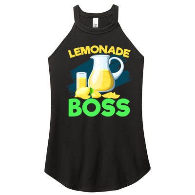 Lemonade Crew Kids Funny Lemonade Boss Lemon Lover Squad Women’s Perfect Tri Rocker Tank