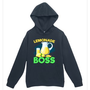 Lemonade Crew Kids Funny Lemonade Boss Lemon Lover Squad Urban Pullover Hoodie