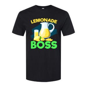 Lemonade Crew Kids Funny Lemonade Boss Lemon Lover Squad Softstyle CVC T-Shirt