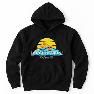 Lake Caroline Kayak Mississippi Hoodie