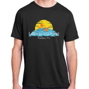 Lake Caroline Kayak Mississippi Adult ChromaSoft Performance T-Shirt