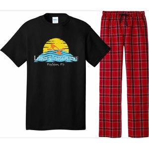 Lake Caroline Kayak Mississippi Pajama Set