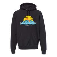 Lake Caroline Kayak Mississippi Premium Hoodie