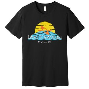 Lake Caroline Kayak Mississippi Premium T-Shirt