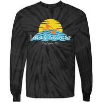 Lake Caroline Kayak Mississippi Tie-Dye Long Sleeve Shirt