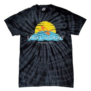 Lake Caroline Kayak Mississippi Tie-Dye T-Shirt