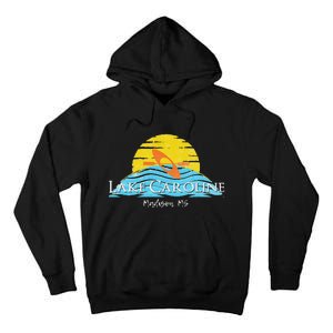 Lake Caroline Kayak Mississippi Tall Hoodie