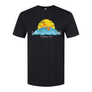 Lake Caroline Kayak Mississippi Softstyle CVC T-Shirt