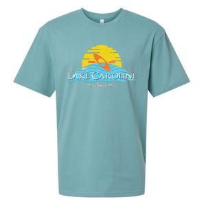 Lake Caroline Kayak Mississippi Sueded Cloud Jersey T-Shirt