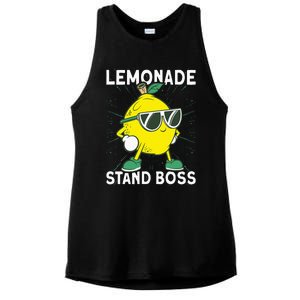 Lemonade Crew Lemonade Stand Boss Ladies PosiCharge Tri-Blend Wicking Tank