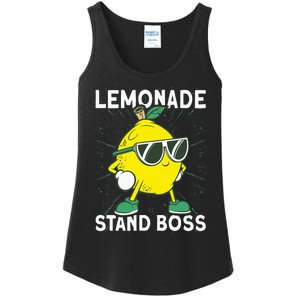 Lemonade Crew Lemonade Stand Boss Ladies Essential Tank