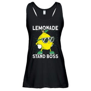 Lemonade Crew Lemonade Stand Boss Ladies Essential Flowy Tank