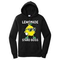 Lemonade Crew Lemonade Stand Boss Women's Pullover Hoodie