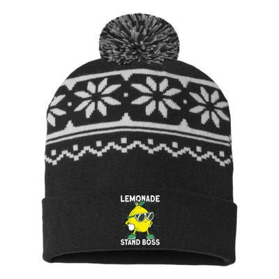 Lemonade Crew Lemonade Stand Boss USA-Made Snowflake Beanie