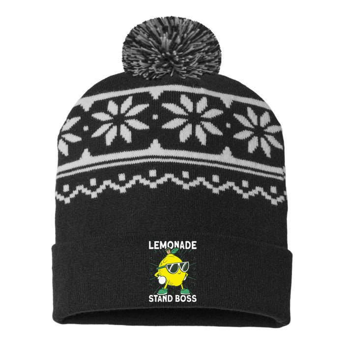 Lemonade Crew Lemonade Stand Boss USA-Made Snowflake Beanie