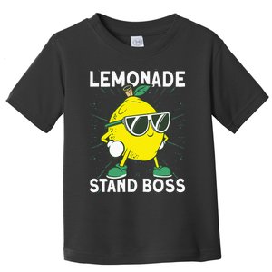 Lemonade Crew Lemonade Stand Boss Toddler T-Shirt