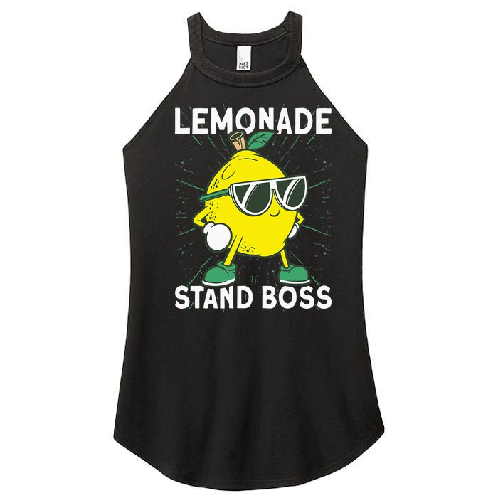 Lemonade Crew Lemonade Stand Boss Women's Perfect Tri Rocker Tank