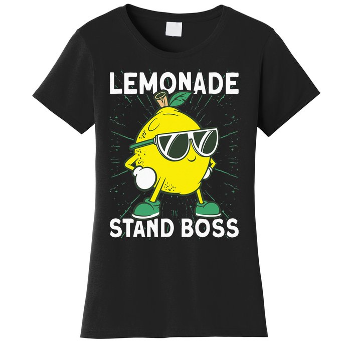 Lemonade Crew Lemonade Stand Boss Women's T-Shirt