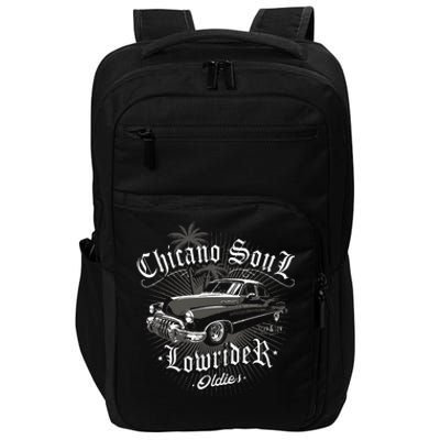 Lowrider Chicano Low Mexican Los Angeles Latina Rider Cholo Impact Tech Backpack