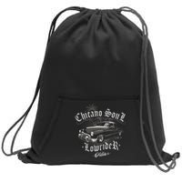 Lowrider Chicano Low Mexican Los Angeles Latina Rider Cholo Sweatshirt Cinch Pack Bag