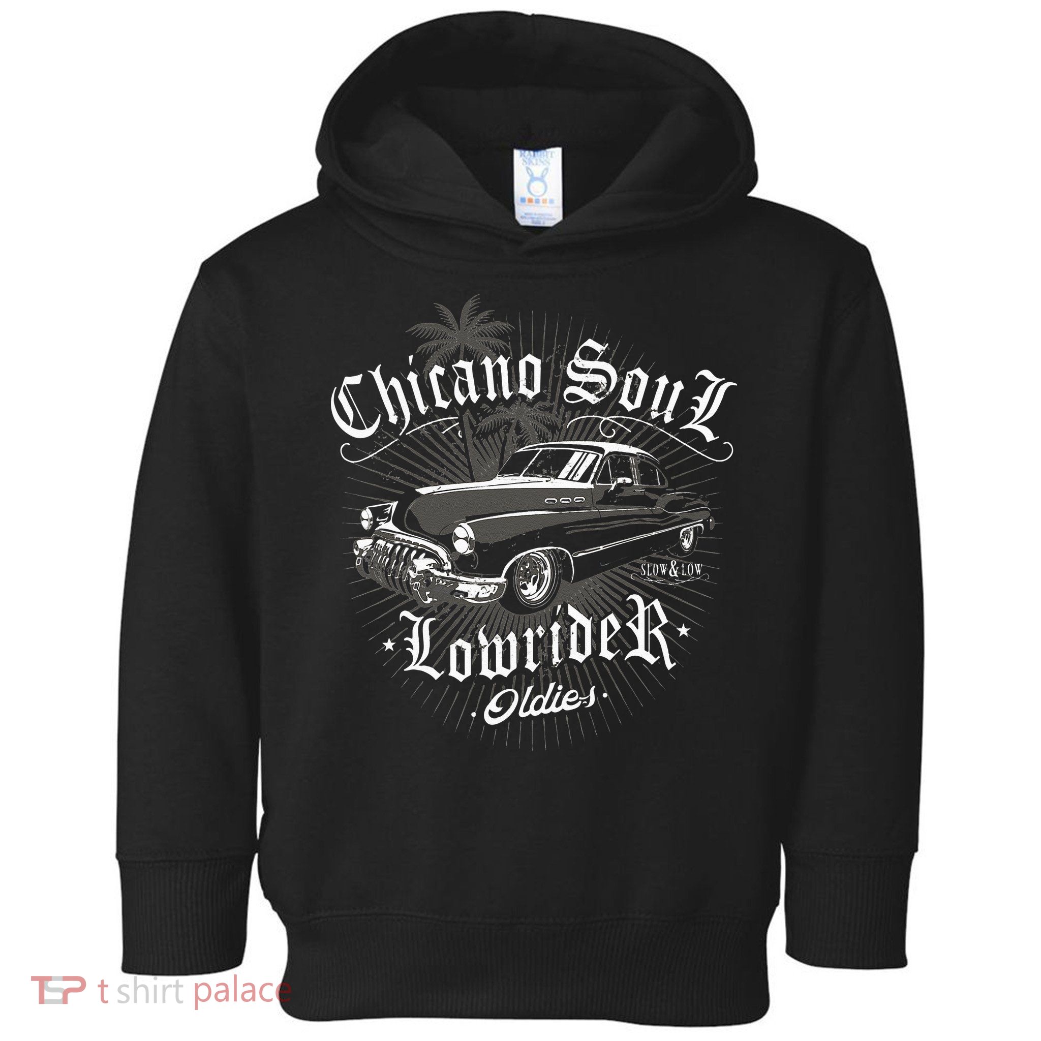 Lowrider Chicano Low Mexican Los Angeles Latina Rider Cholo Toddler Hoodie