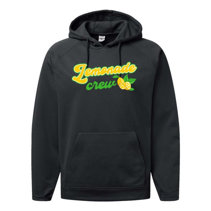 Lemonade Crew Lemonade Stand Performance Fleece Hoodie