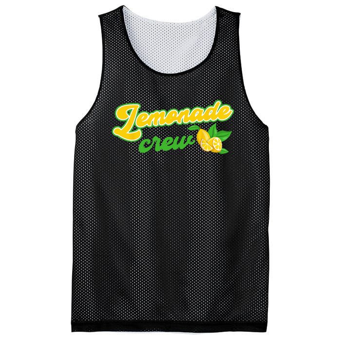 Lemonade Crew Lemonade Stand Mesh Reversible Basketball Jersey Tank