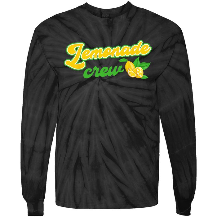 Lemonade Crew Lemonade Stand Tie-Dye Long Sleeve Shirt