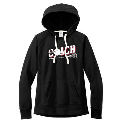 Lacrosse Coach Lacrosse Women's Fleece Hoodie