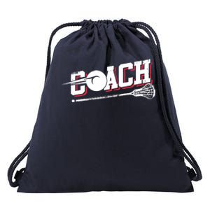 Lacrosse Coach Lacrosse Drawstring Bag