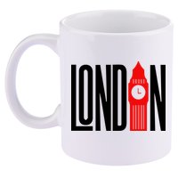 London City 11oz C Handle Ceramic Mug