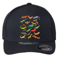 Lizard Collage Flexfit Unipanel Trucker Cap