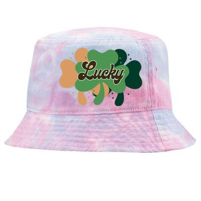 Lucky Clover Tie-Dyed Bucket Hat