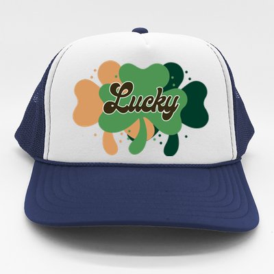 Lucky Clover Trucker Hat