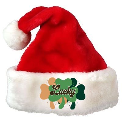 Lucky Clover Premium Christmas Santa Hat