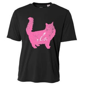 La Comma Lacomma La In A Cat Silhouette Cooling Performance Crew T-Shirt