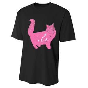 La Comma Lacomma La In A Cat Silhouette Performance Sprint T-Shirt