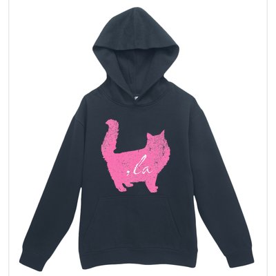 La Comma Lacomma La In A Cat Silhouette Urban Pullover Hoodie