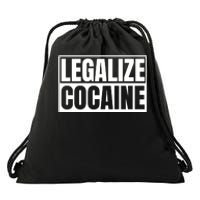 Legalize Cocaine Drawstring Bag