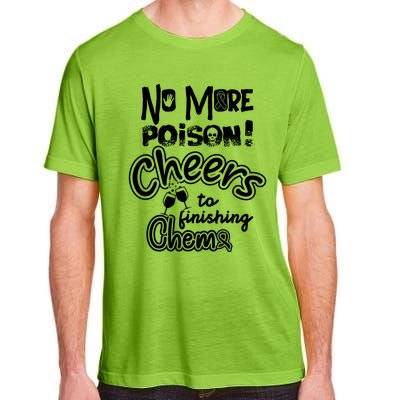 Last Chemogift Lymphoma Cancer Awareness Supporter Ribbon Gift Adult ChromaSoft Performance T-Shirt