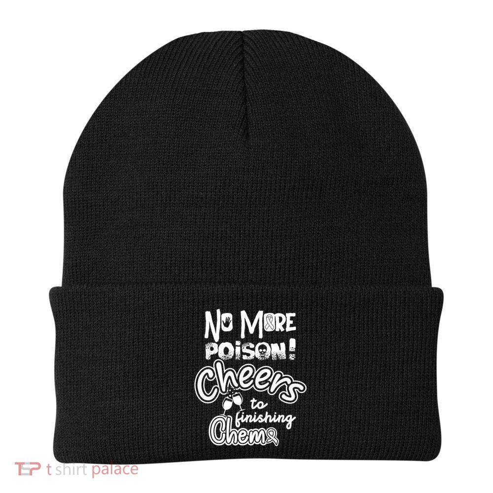 Last Chemogift Lymphoma Cancer Awareness Supporter Ribbon Gift Beanie