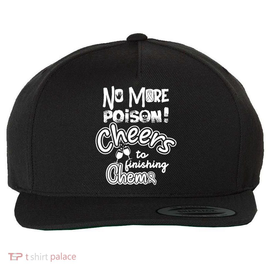 Last Chemogift Lymphoma Cancer Awareness Supporter Ribbon Gift Wool Snapback Cap