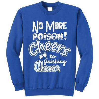 Last Chemogift Lymphoma Cancer Awareness Supporter Ribbon Gift Tall Sweatshirt