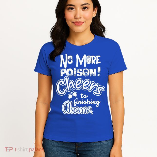 Last Chemogift Lymphoma Cancer Awareness Supporter Ribbon Gift Womens T-Shirt