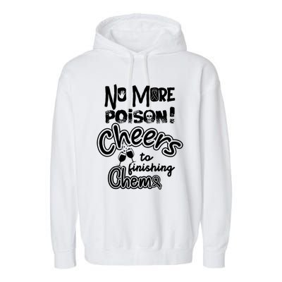 Last Chemogift Lymphoma Cancer Awareness Supporter Ribbon Gift Garment-Dyed Fleece Hoodie