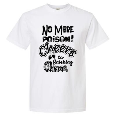 Last Chemogift Lymphoma Cancer Awareness Supporter Ribbon Gift Garment-Dyed Heavyweight T-Shirt